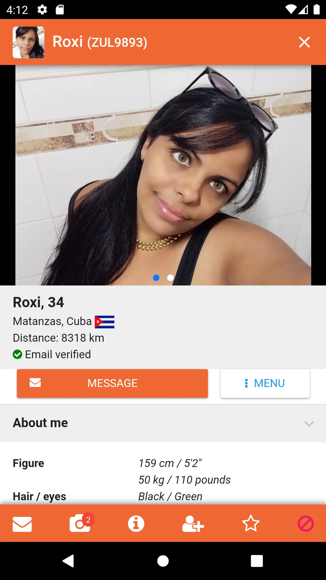 LatinLove Flirt & Dating screenshot