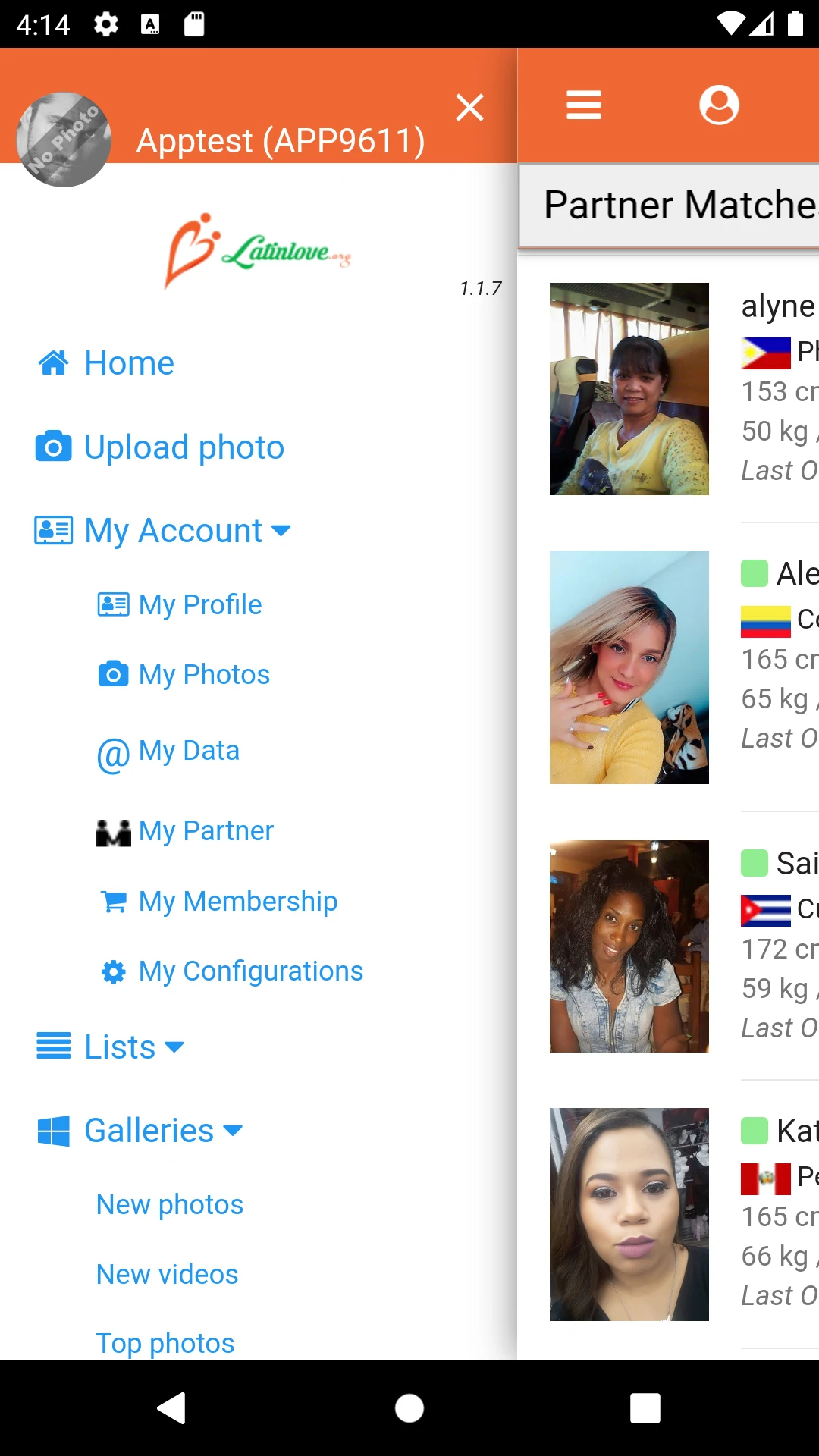 LatinLove Flirt & Dating screenshot
