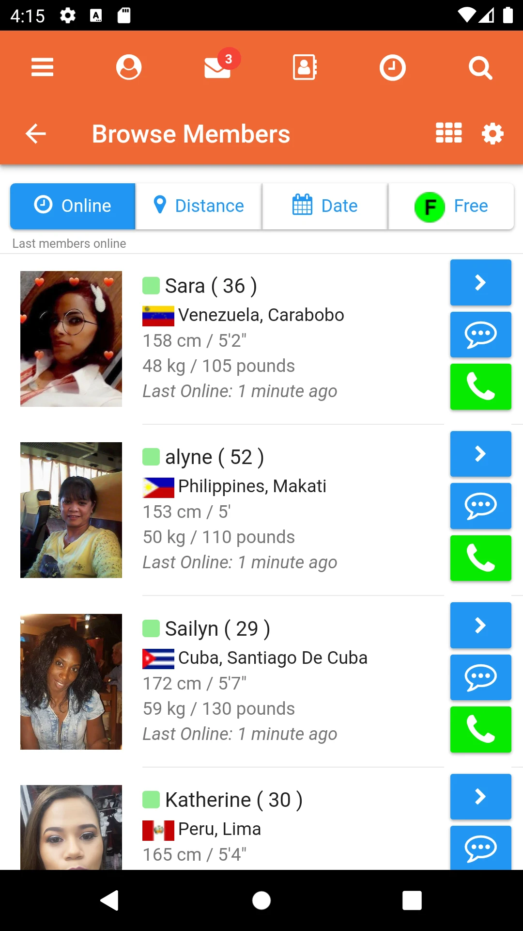 LatinLove Flirt & Dating screenshot